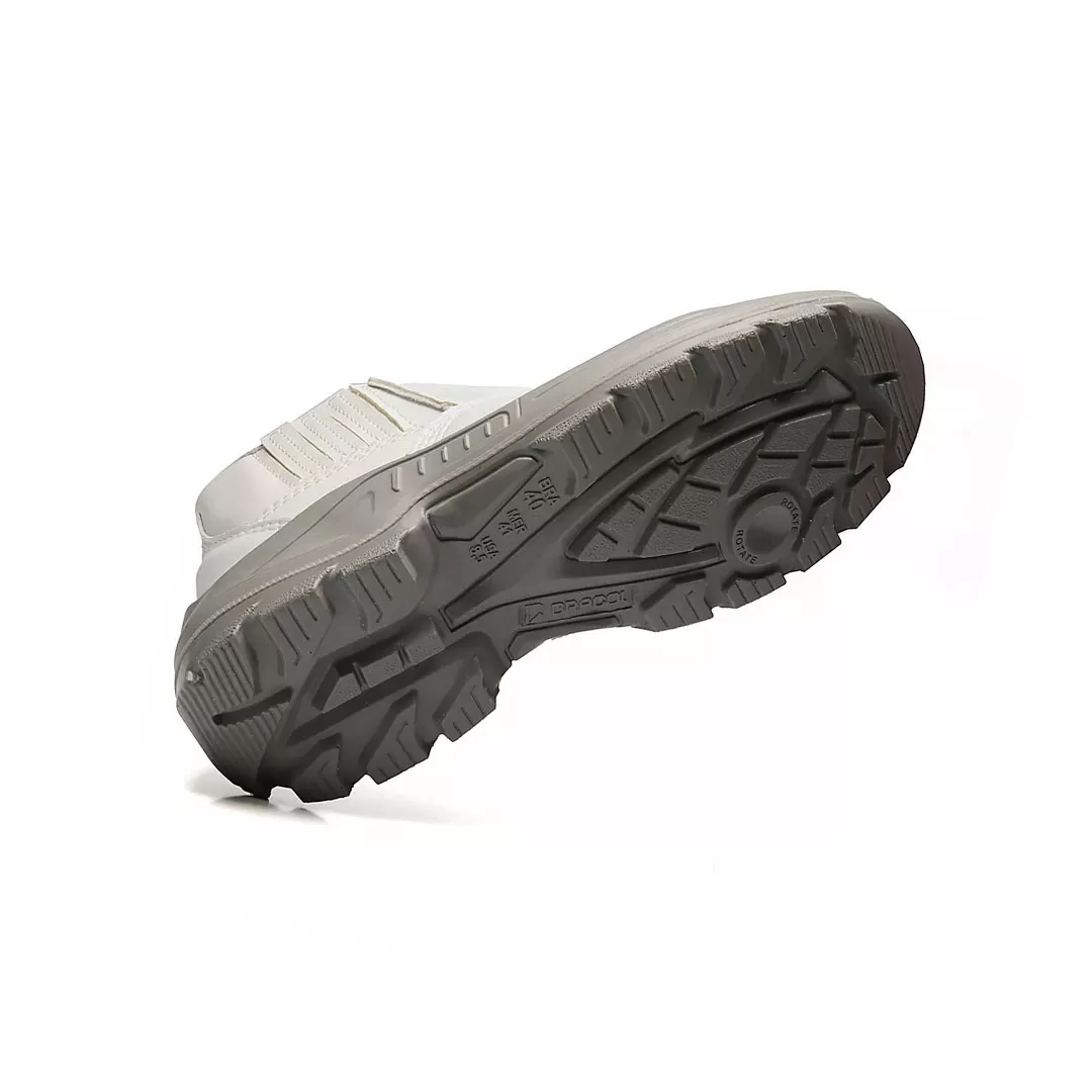 Botina Elástico Microfibra Branco Composite CA 30539
