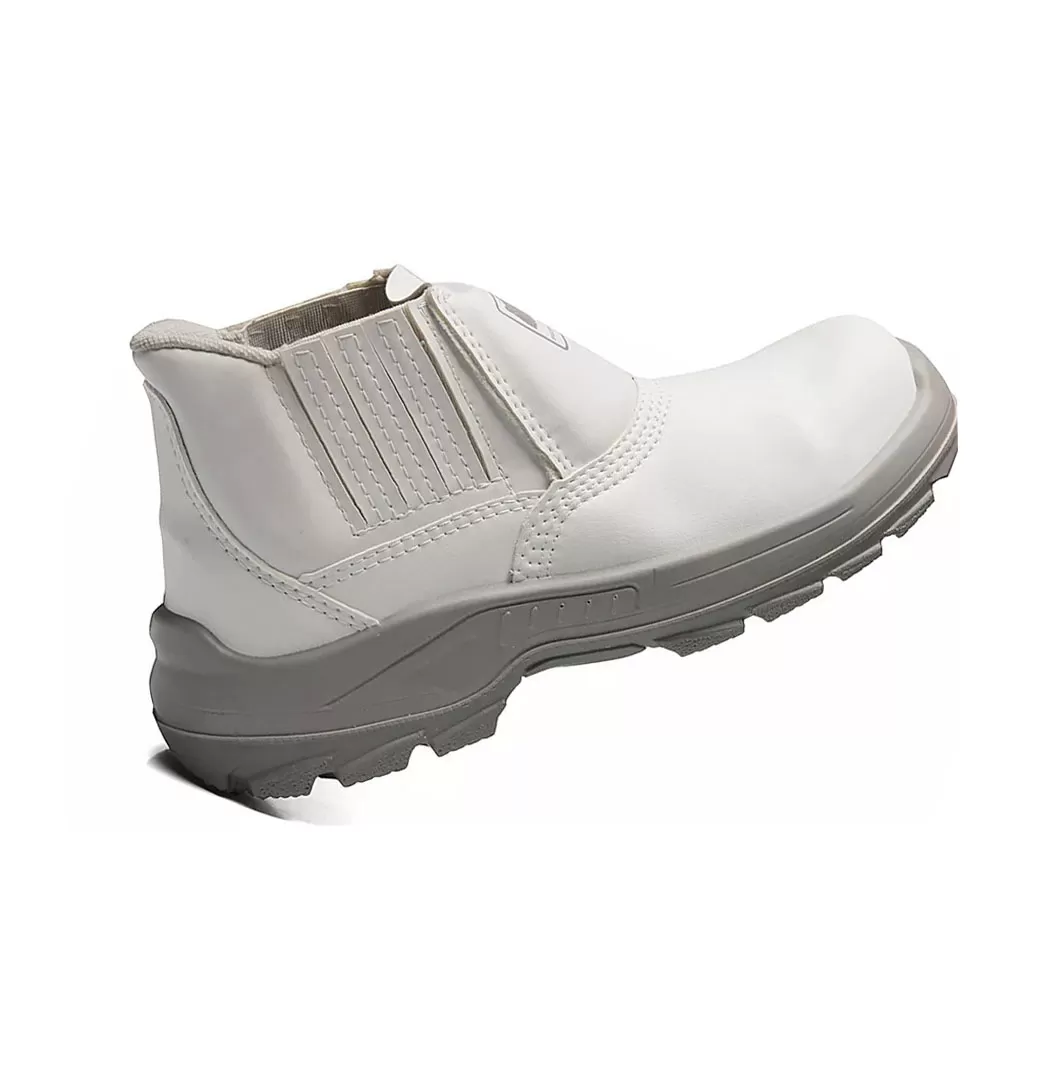 Botina Elástico Microfibra Branco Composite CA 30539