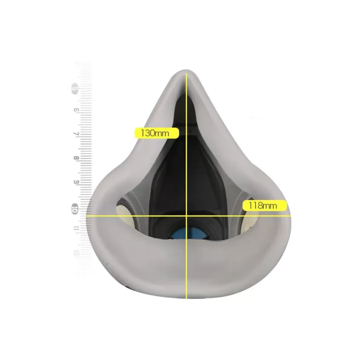 Respirador Reutilizável Semifacial 3M™ 6000 CA 4115 Respirador Reutilizável Semifacial 3M™ 6000 CA 4115