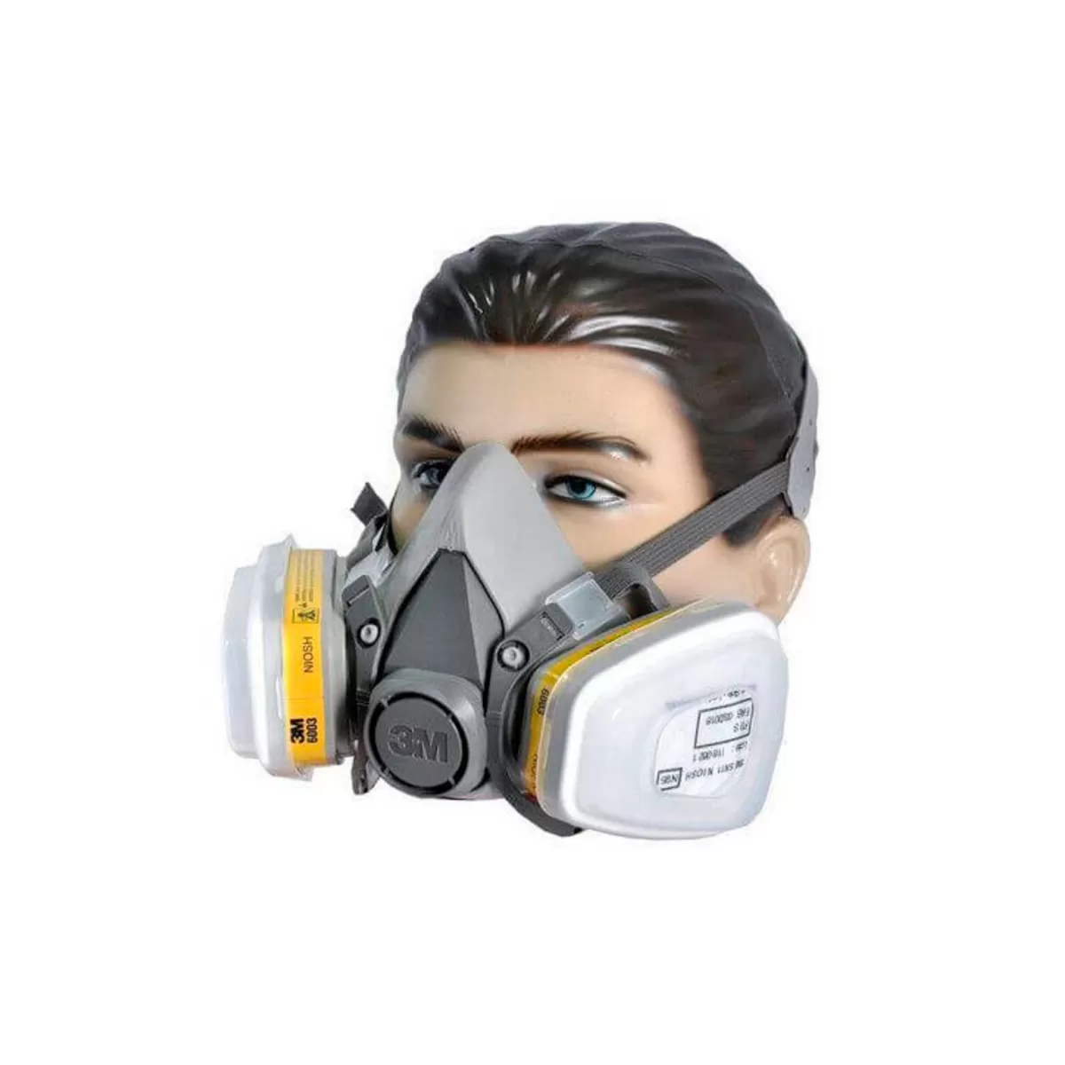 Respirador Reutilizável Semifacial 3M™ 6000 CA 4115 Respirador Reutilizável Semifacial 3M™ 6000 CA 4115