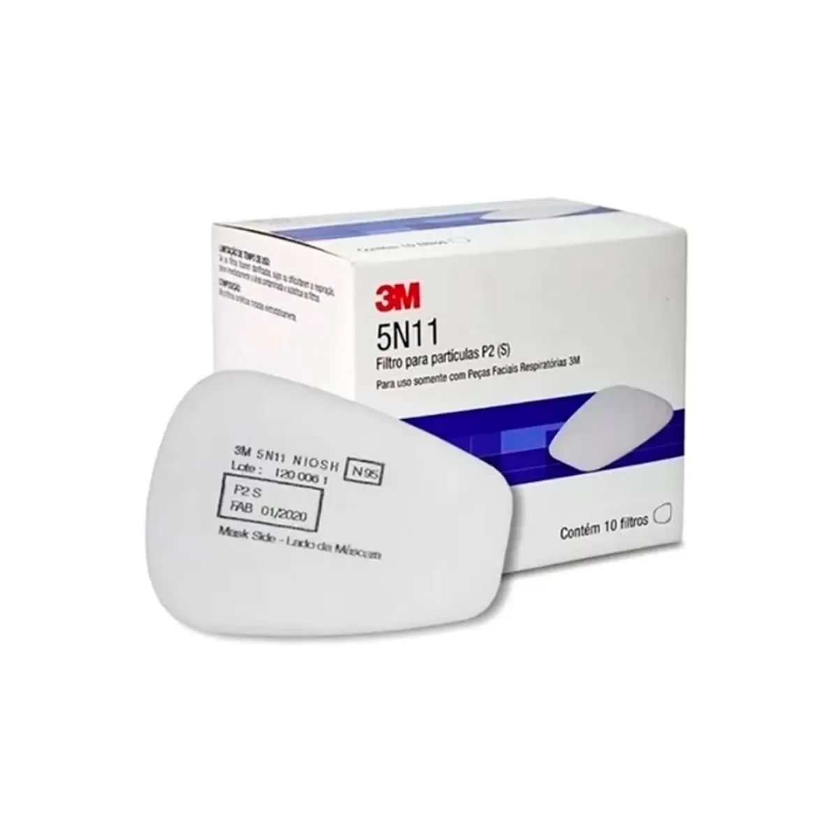 Filtro para Particulados 3M 5N11 Filtro para Particulados 3M 5N11