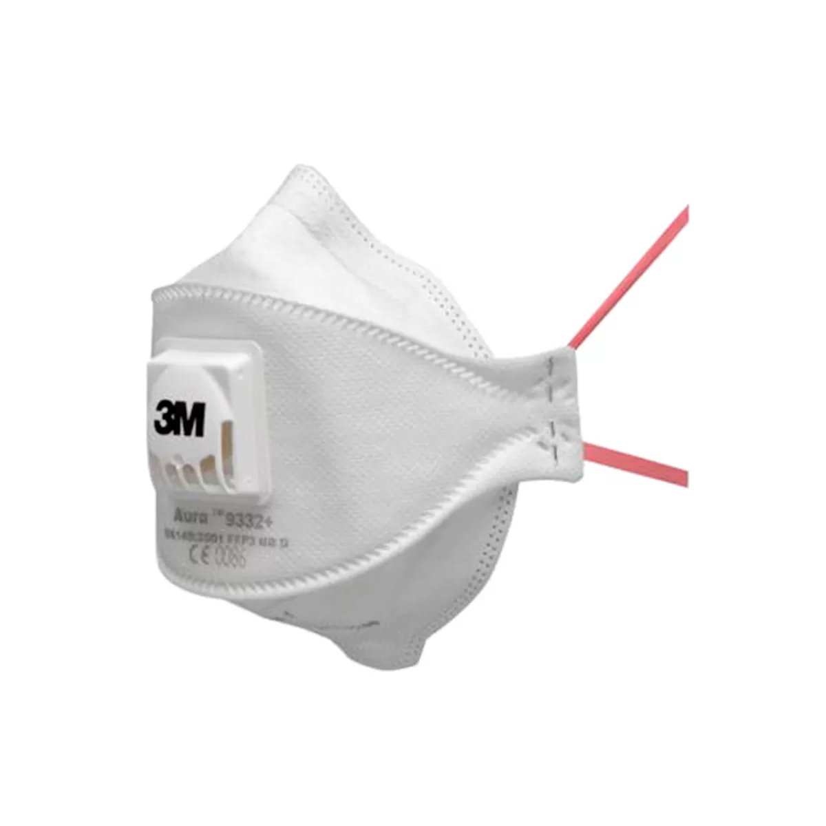 Respirador Descartável 3M Aura, Branco com válvula CA 30594 Respirador Descartável 3M Aura, Branco com válvula CA 30594