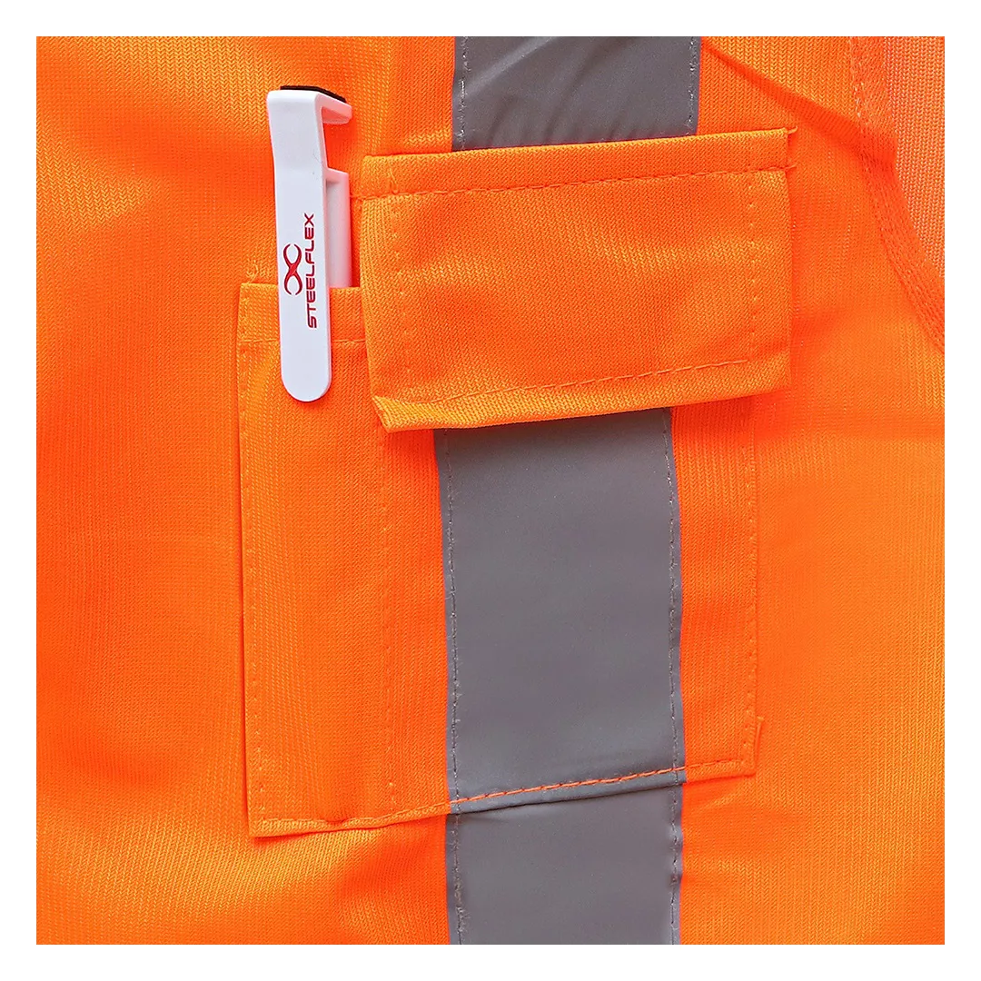 Colete Refletivo 1 Bolso Steelflex
