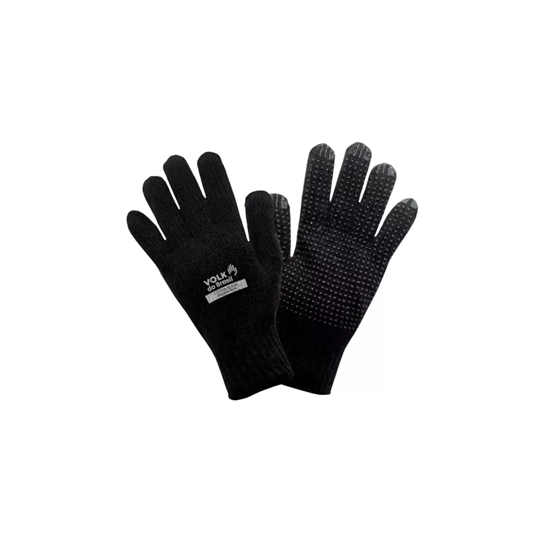 Luva Cotton Black Com Pigmento CA 36347