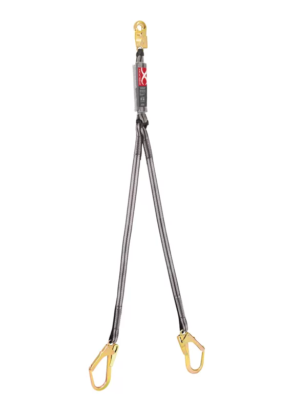 Talabarte Y fita c/abs Steelflex STF-CQTL0135