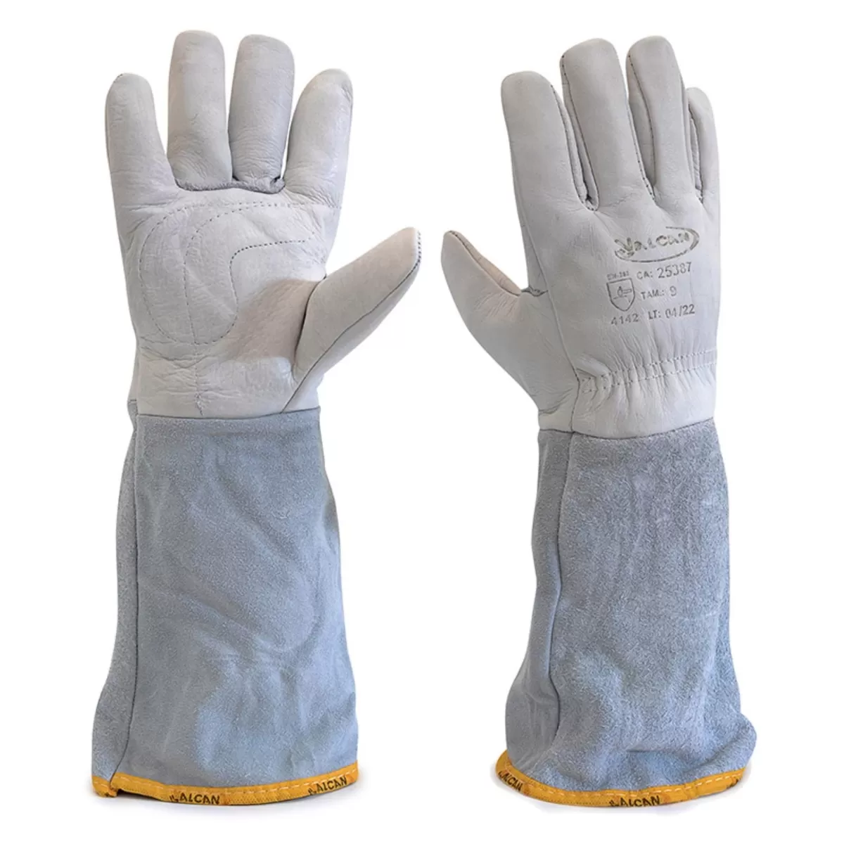 Luva de Raspa punho 20cm CA 32587