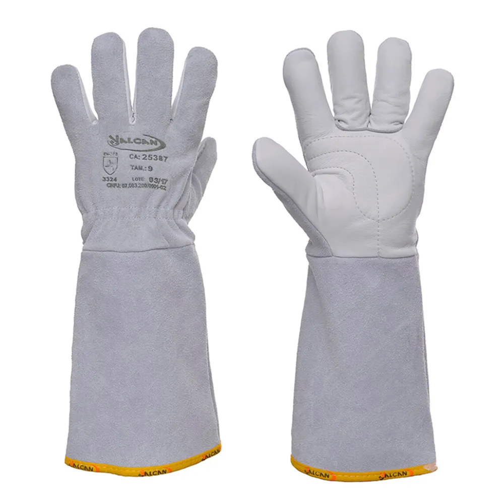 Luva de Raspa punho 20cm CA 32587