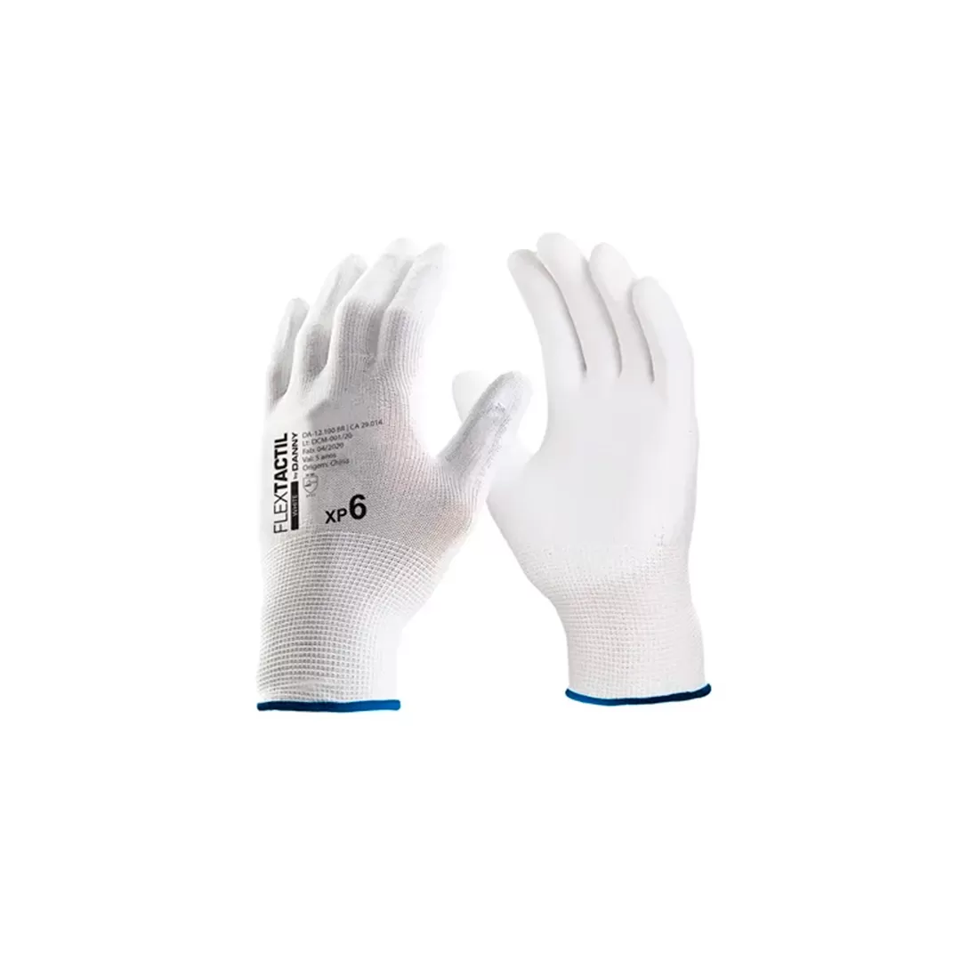 FLEXTÁCTIL Luva de segurança tricotada em nylon CA 29014