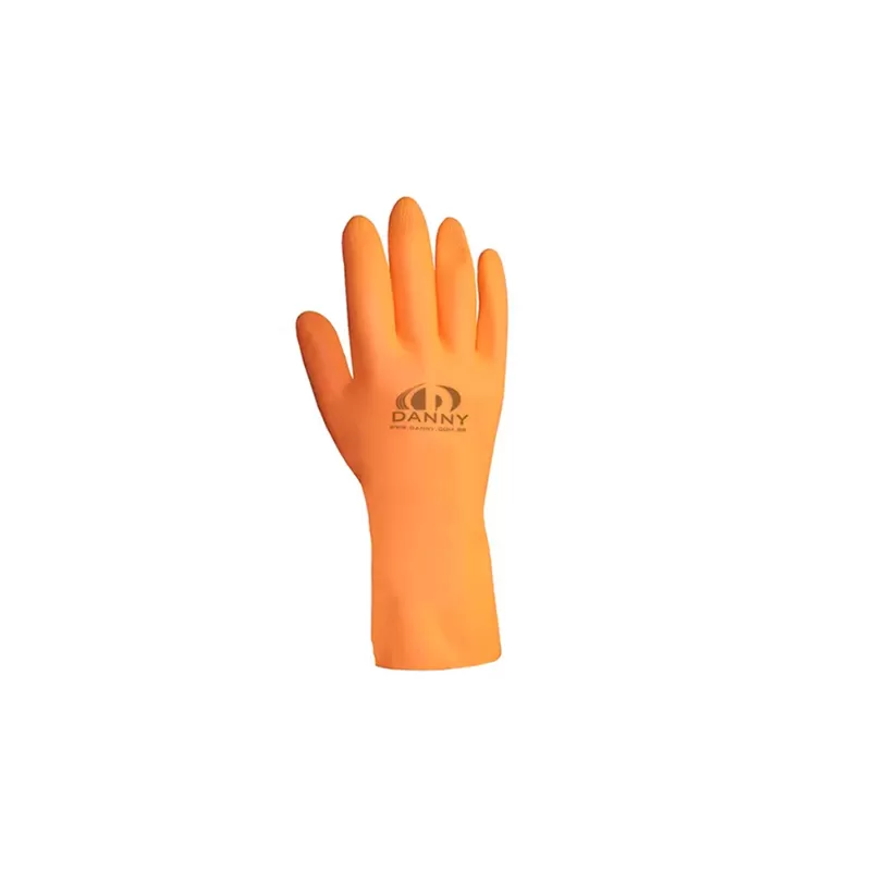 MAX ORANGE Luva de látex reforçada CA 11286