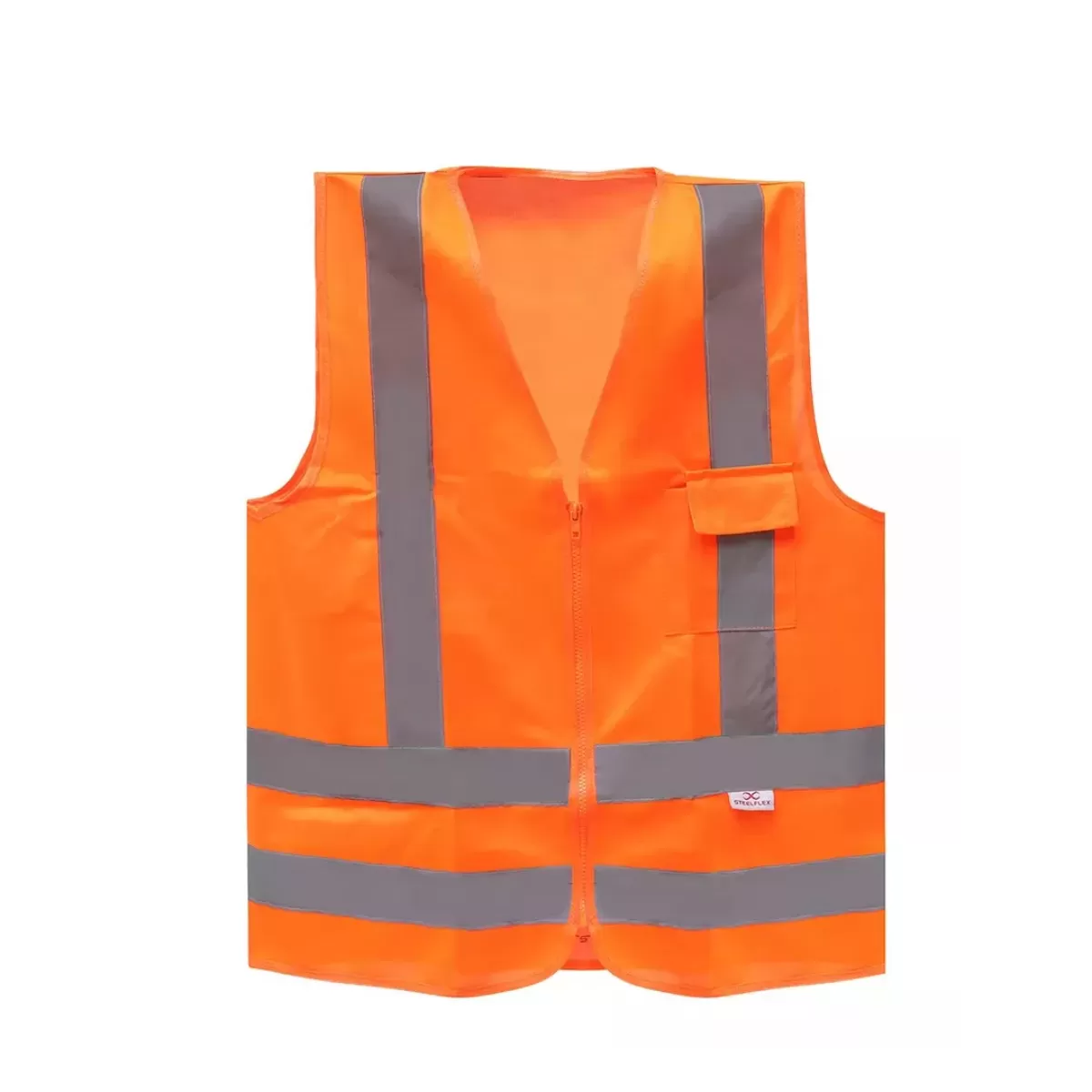 Colete Refletivo 1 Bolso Steelflex