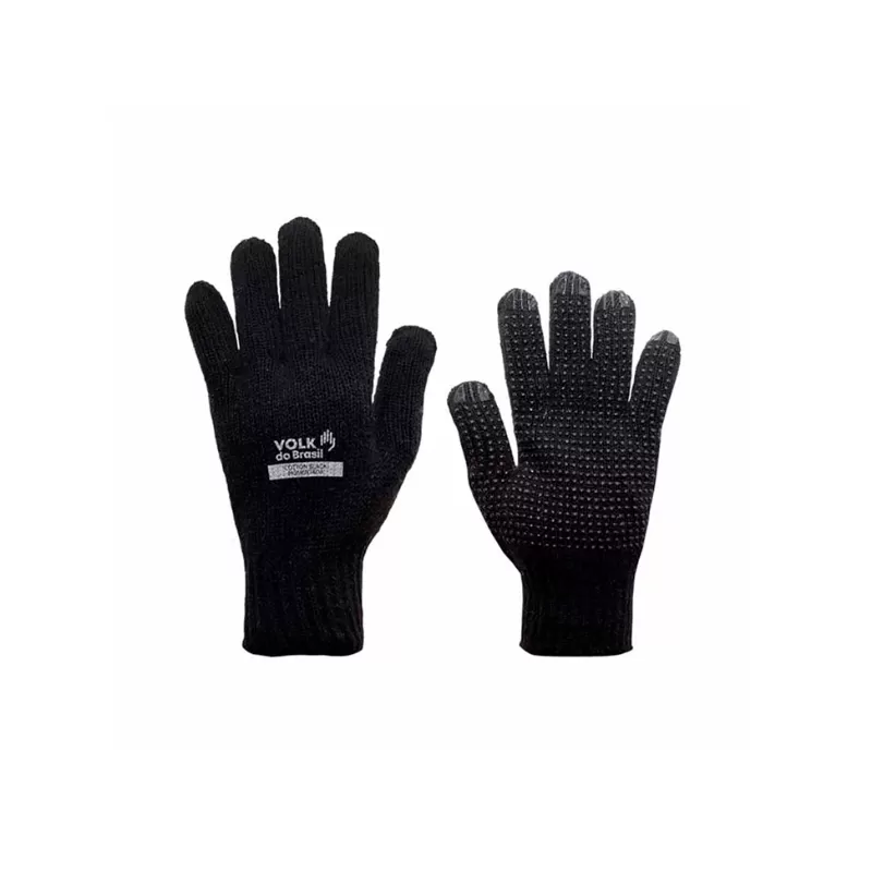 Luva Cotton Black Com Pigmento CA 36347
