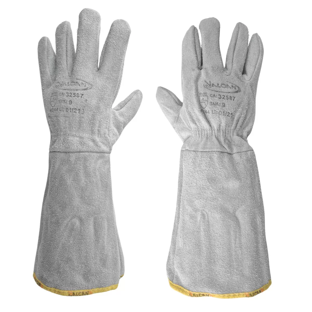 Luva De Raspa Punho 20cm CA 32587