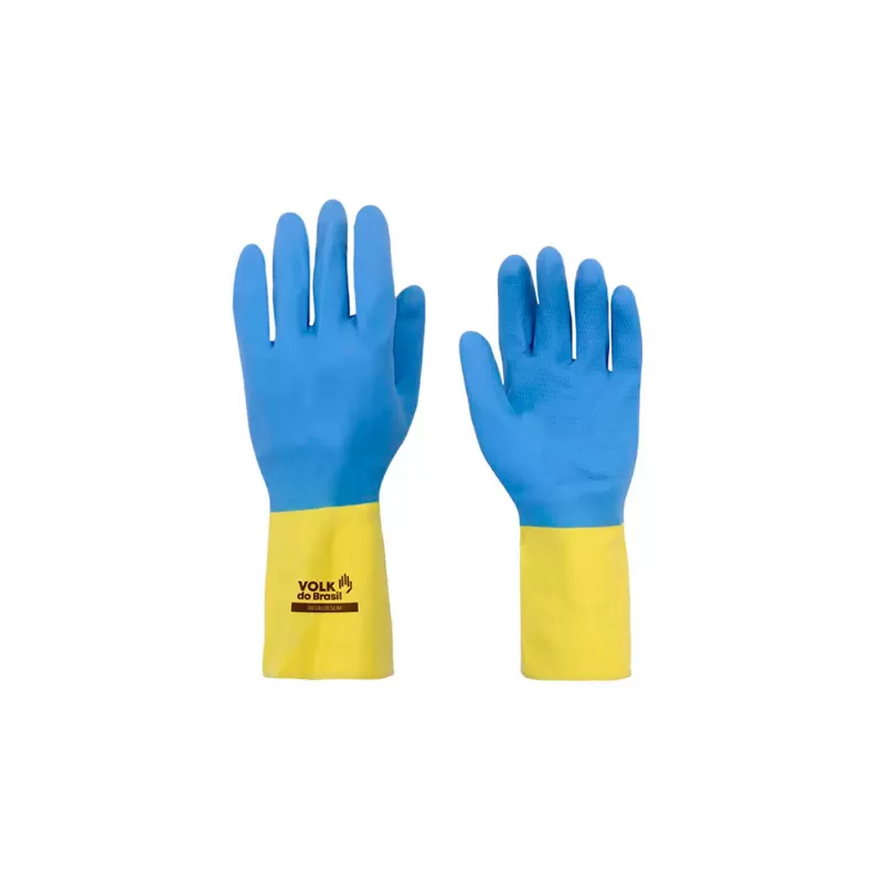 Luva Látex E Neoprene Bicolor Slim CA 37900